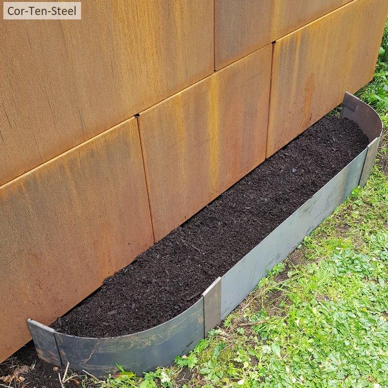 curved ends to crten panter