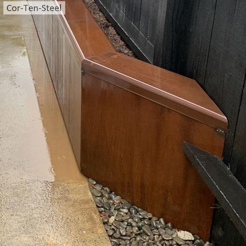corten capping corner