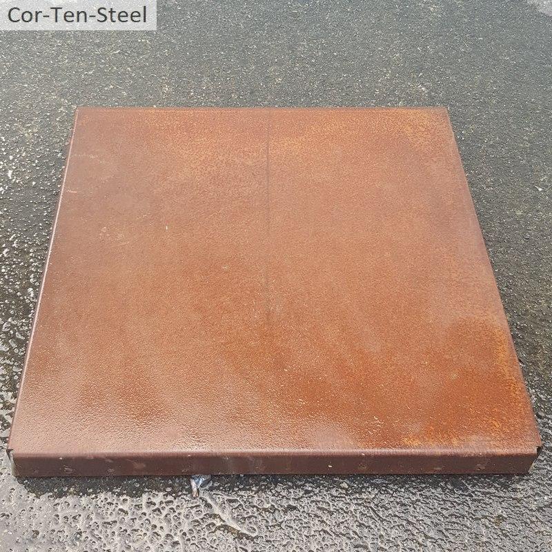 corten paving slab 450 x 450mm
