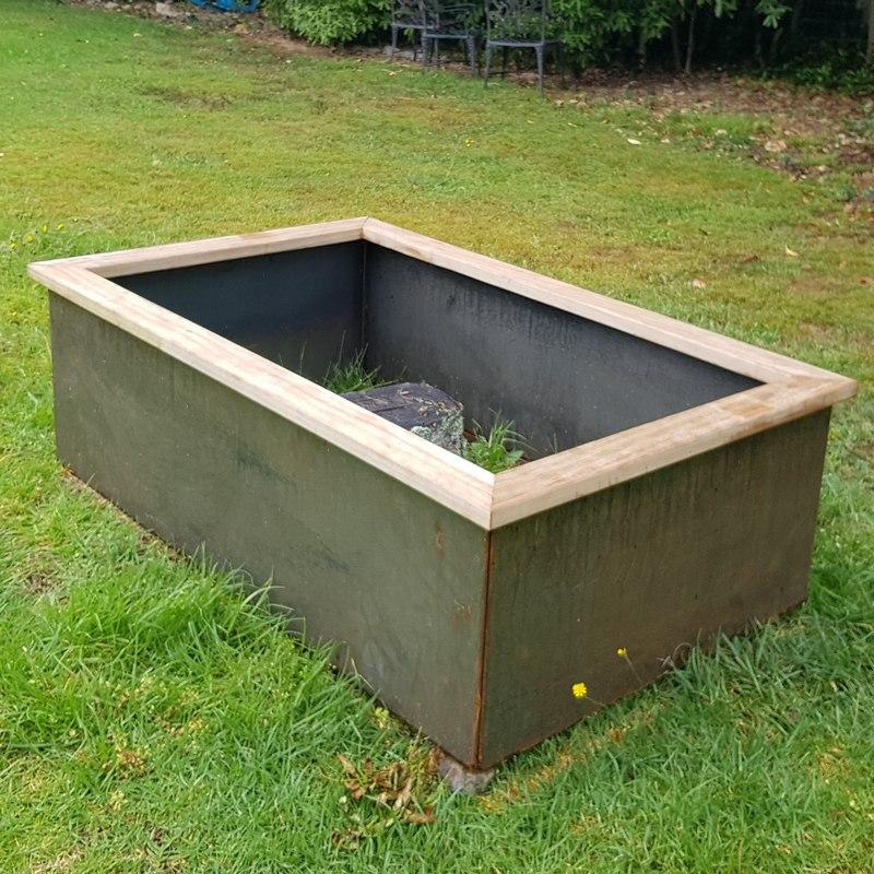 How to build a square planter