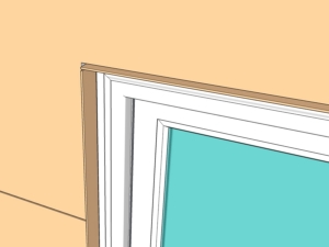 corten cladding window detail
