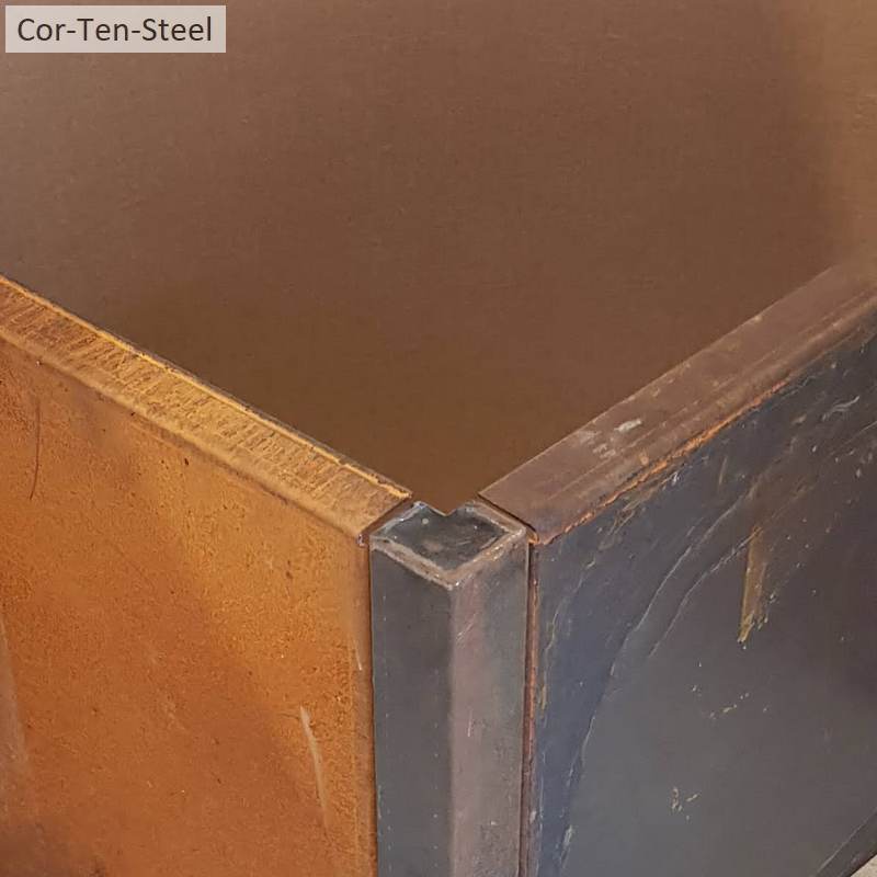 corten 90deg square panel joiner