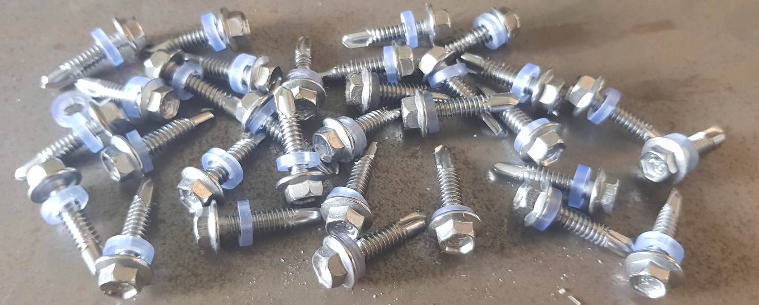 stainless steel 410 TEK screws